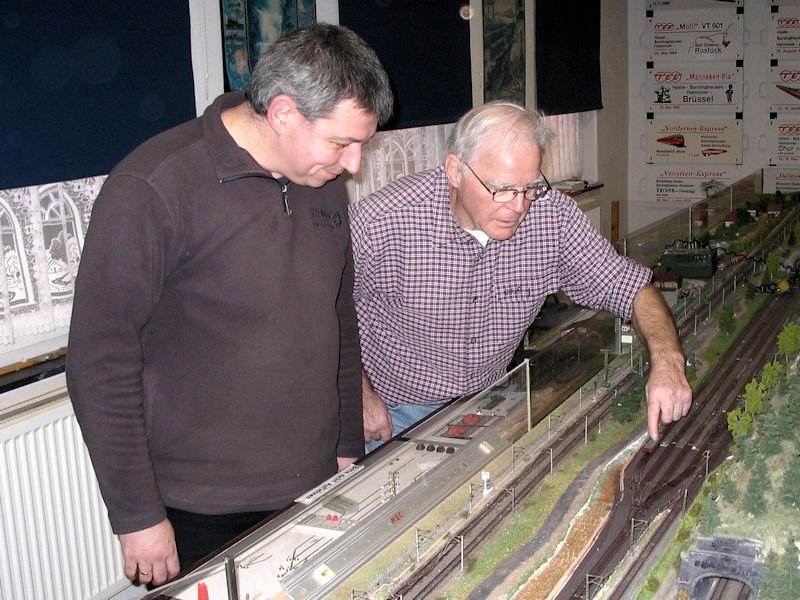 Die &quot;Prüfer&quot; Norbert und Jens-Peter.