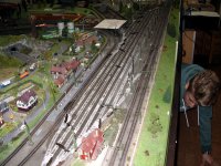 Die Weichenantrieb werden abgeklemmt.