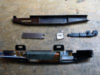 Kontakte nach dem Reinigen.