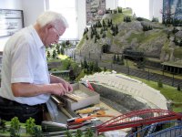 Unser Geländearchitekt bei der Arbeit